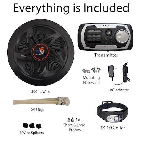 High Tech Pet High Tech Pet Premium Electronic Fence and Containment System for Dogs X-10